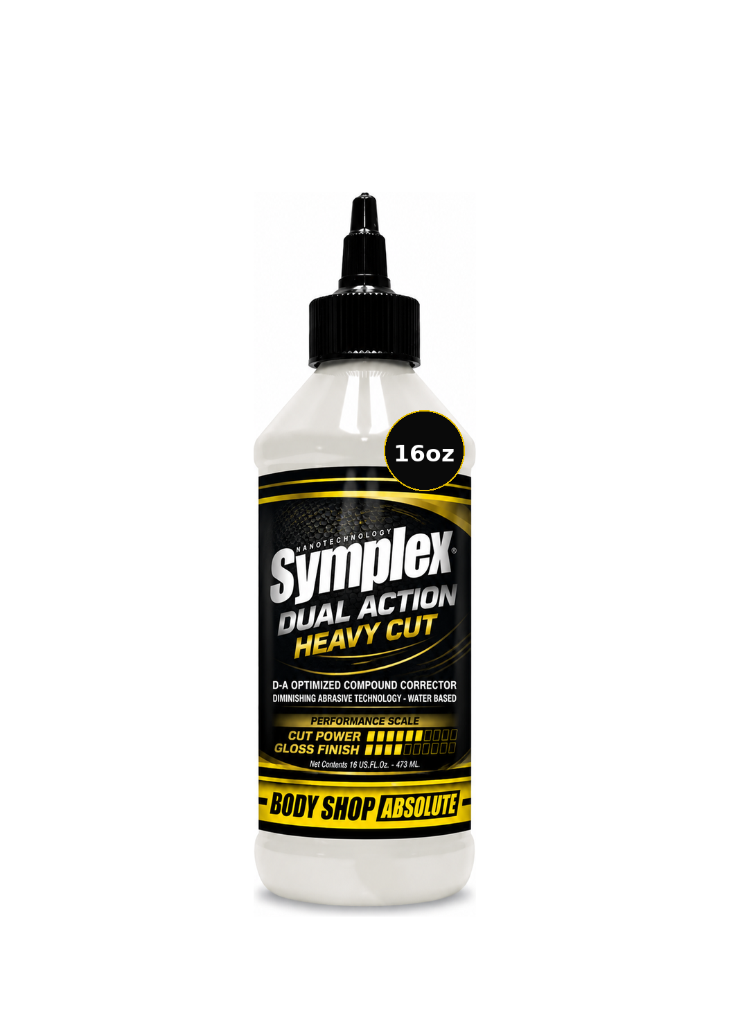 Symplex Dual Action Heavy Cut – Hochleistungsschleifpaste für DA-Polierer