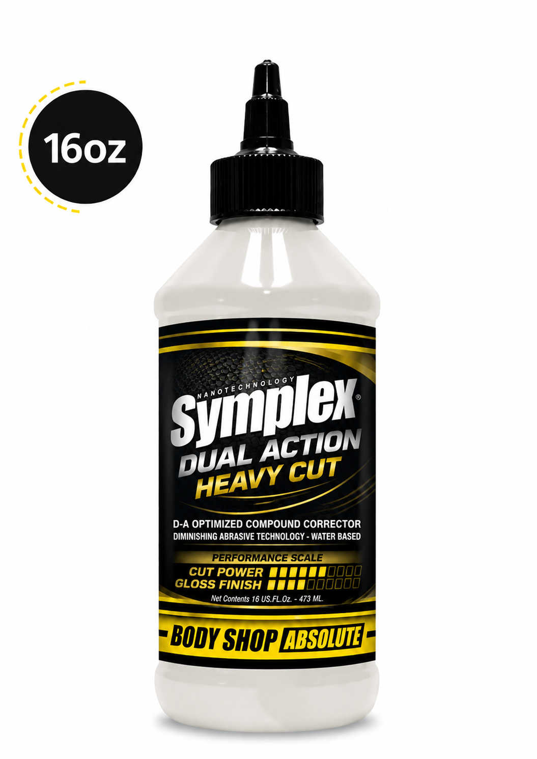 Symplex Dual Action Heavy Cut – Hochleistungsschleifpaste für DA-Polierer