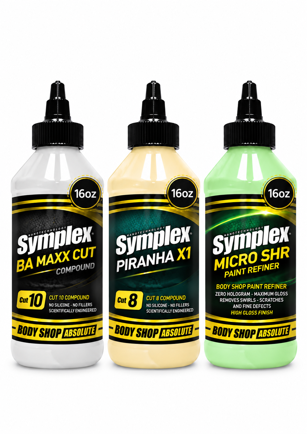 Symplex Starter-Set Body Shop Line – Maxx Cut 10, Piranha X1 & Micro SHR